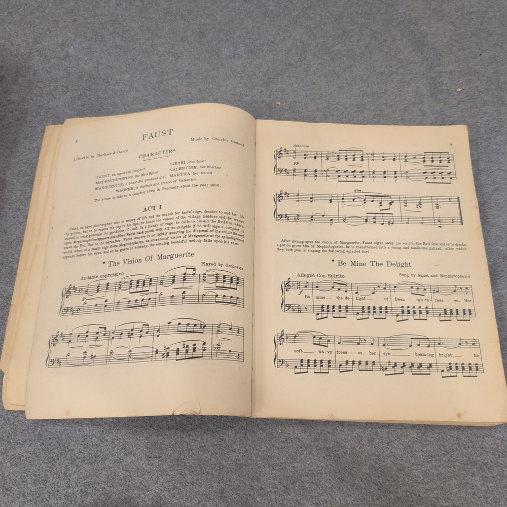 Grand Opera At Home Albert E Wier Sheet Music Stories 1927 D Appleton Century Co - Picture 6 of 6